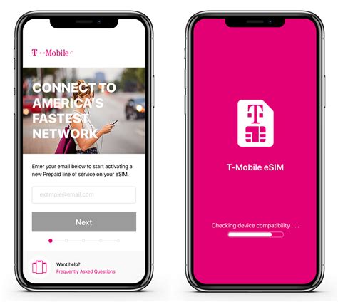 Your new T-Mobile eSIM has been added to your iPhone. . Metro by t mobile esim